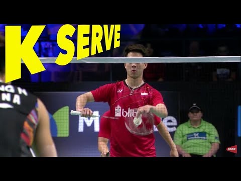 3 Types of Kevin Sanjaya SERVE