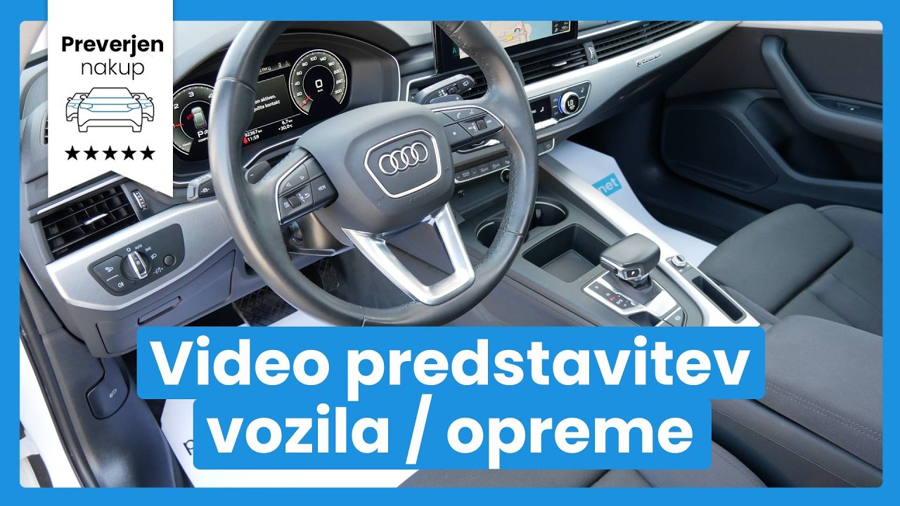Audi A4 Avant 40 TDI quattro S line - PANORAMA - KLJUKA