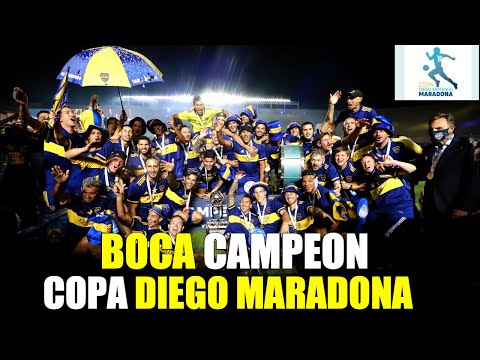 TODOS los GOLES de BOCA CAMPEON de la COPA DIEGO MARADONA | 2020-21