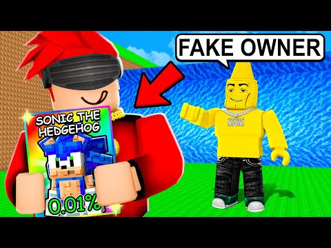 OWNER Let Me Use His Account To Troll My Friend (Escape Tsunami for Brainrots)