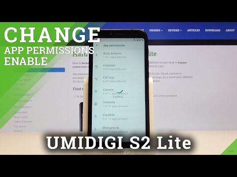 How to Access Apps Permissions in Umidigi S2 Lite – Operate Applications Permissions