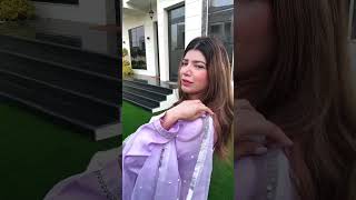 Lavender Mist Embellished Farshi Shalwar Suit - Video 1
