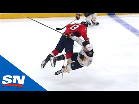 Vidéo: OUCH!!!! Tom Wilson a encore rentré dans un gars comme un TRAIN.