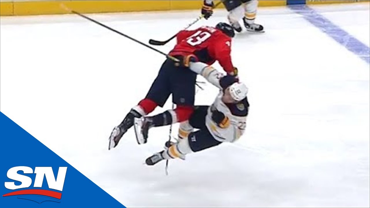 Vidéo: OUCH!!!! Tom Wilson a encore rentré dans un gars comme un TRAIN.