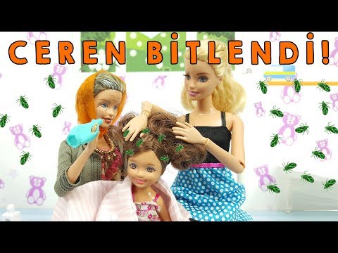 Barbie ve Ailesi Bölüm 145 - Ceren Bitlendi! - Çizgi film tadında Barbie Oyunları