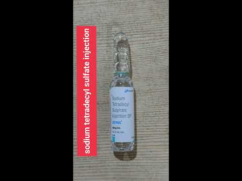 SODIUM TETRADECYL SULPHATE INJECTION, 30 mg