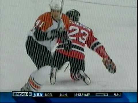 Andrew Alberts nails David Clarkson
