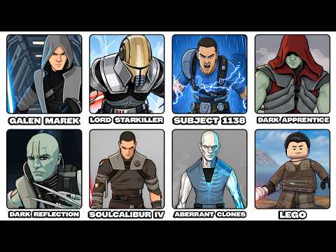 Every Version of Starkiller Explained