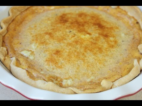 自家製カスタードパイ - ファスト＆イージー (Homemade Custard Pie - Fast & Easy)