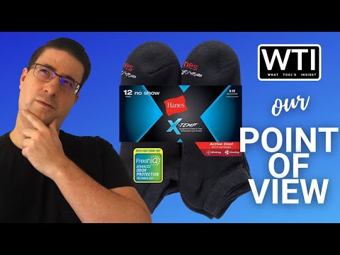 Hanes No Show Black Socks - WTI product video review
