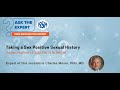 Taking A Sex Positive Sexual History