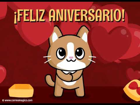 Te envío este regalito - Tarjeta de Aniversario