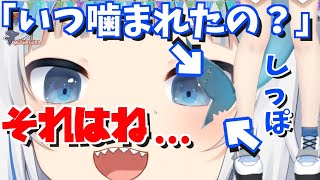 ここトトロのメイちゃんみが深い(00:00:18 - 00:01:55) - がうるぐらの尻尾が傷ついている理由【切り抜き/日本語字幕/ホロライブ】