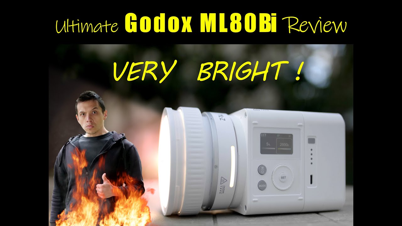 Budget Filmmaking: Godox ML80Bi Review-State of the Art portable Video- Photography Light, Lighting
