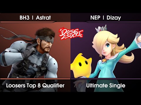DOSE2SUCRE - 2023.01 - Astrat (Snake) Vs. Dizay (Rosalina,Wolf) SSBU Ultimate Tournament
