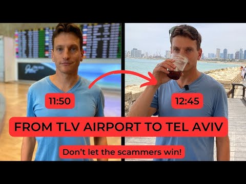 From TLV Airport to Tel Aviv. Taxi or Train? (Tips from a Tour Guide)