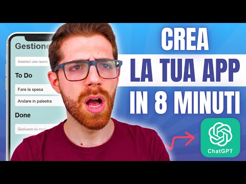 ChatGPT ha creato la mia APP in meno di 10 minuti ... 📱🤖