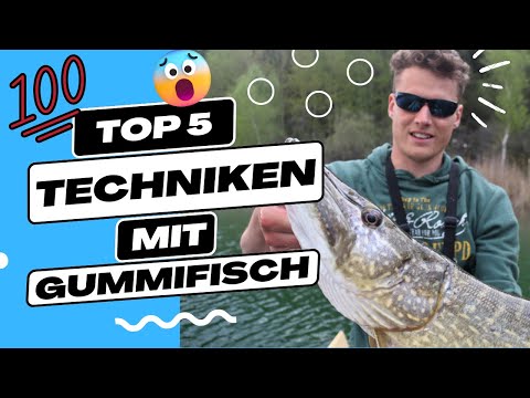 5 Techniken für das Spinnfischen mit Gummifisch die du kennen musst 😱🎣