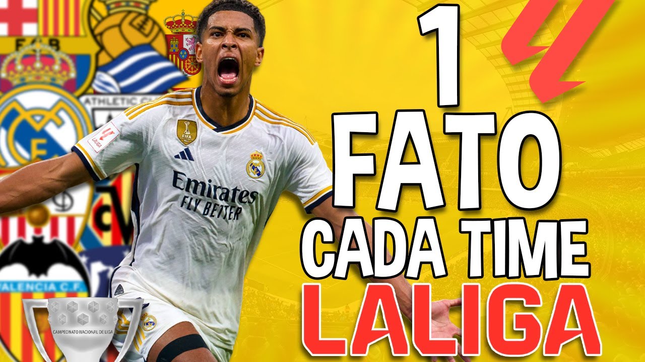 1 FATO que você NÃO SABIA sobre CADA TIME DA LA LIGA 🇪🇸🏆