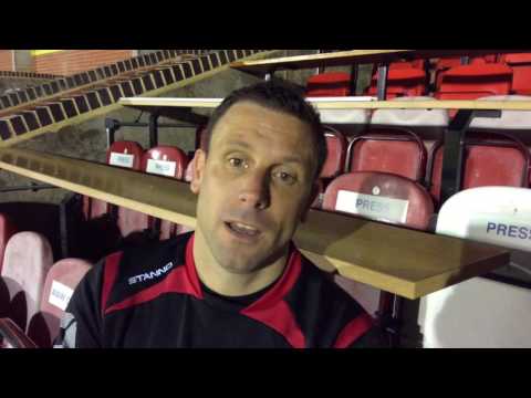 TONBRIDGE ANGELS VS KINGSTONIAN - FA Trophy 2nd Qly Rnd - PM interview 12/11/2016