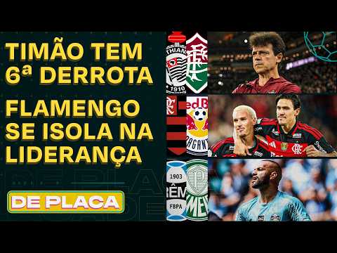 CORINTHIANS PERTO DO Z-4; FLAMENGO VENCE E SE ISOLA NA LIDERANÇA; TUDO DA RODADA | De Placa 21/9/26
