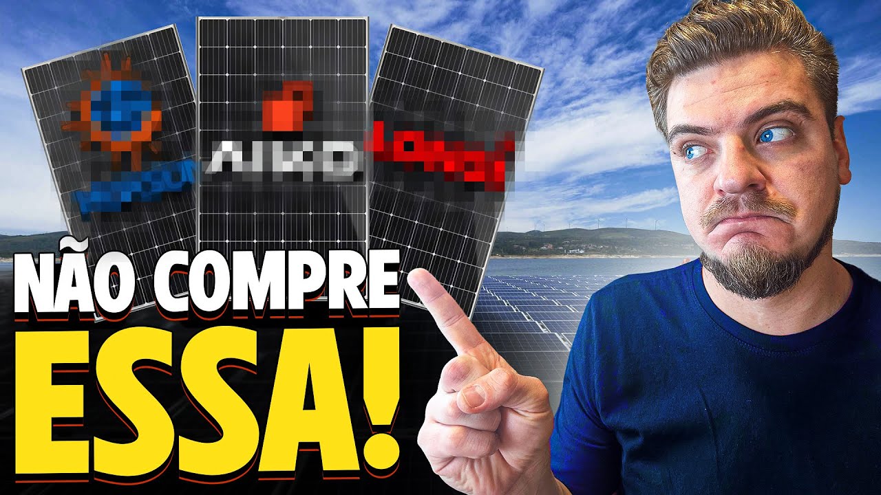 Qual a Melhor PLACA SOLAR do Mercado? COMPARATIVO da Melhores MARCAS!