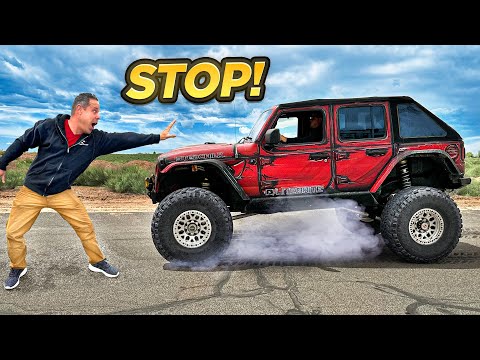 Jeep Won't STOP?! One Ton Axle Brake Fix!