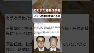 岡田一族郎党が政界から消滅か? #政治 #中道改革連合