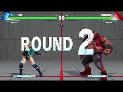 SF5 Xyzzy (Birdie) vs Verloren (Cammy)