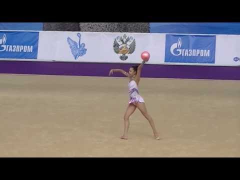 Gorbunova Viktoriya (KAZ)  ball   World Cup S-Petersburg 2013 Qual
