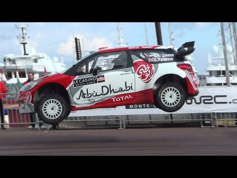 Porto di Monaco Rallye Monte Carlo 2016 show e jump HD