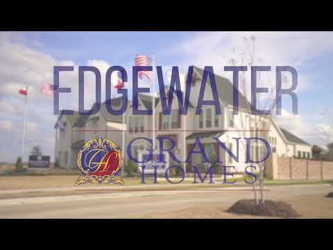 New Grand Homes in Fate Texas at Edgewater