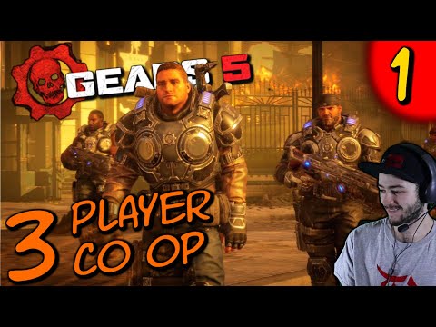 GEARS 5, 3 PLAYER CO-OP PLAY THROUGH WITH MY BROS! - Act 1, Necessary Risks