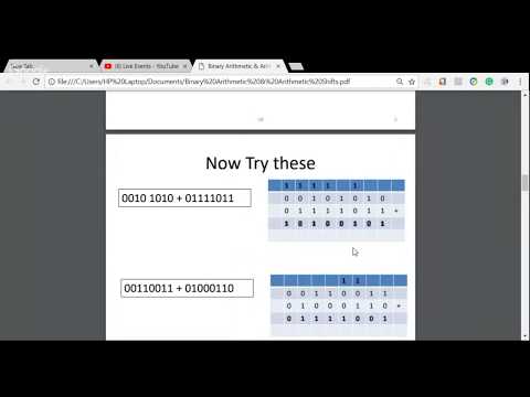 AQA GCSE Binary Arithmetic - Topics 4&5