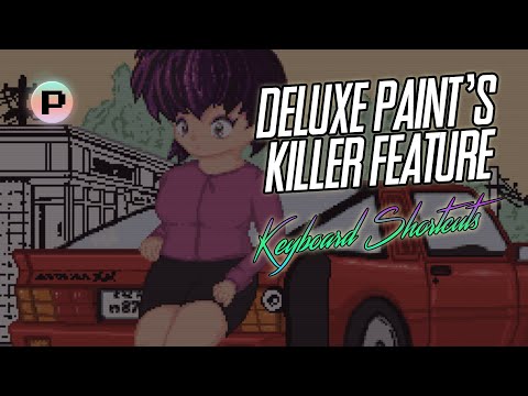 Deluxe Paint's Killer Feature - Keyboard shortcuts!