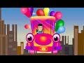 The Wheels On The Bus Go Round And Round Popular English Nursery Rhyme With Lyrics