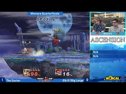 "Ascension 8/18/18" - The Doctor (Mario) v. Elk G | Big Large (Wario) - Winners Quarters