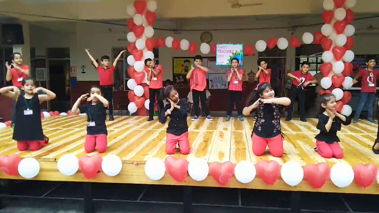 Gratitude to PINE HALL TEACHERS'  from children