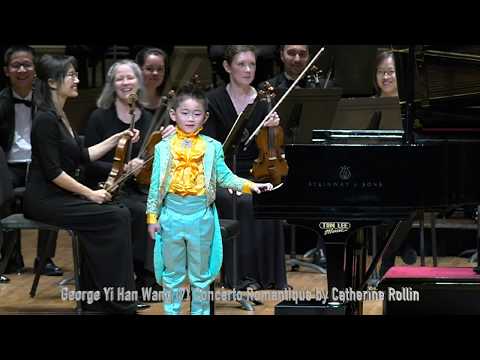 George Yi Han Wang (7) Concerto Romantique by Catherine Rollin