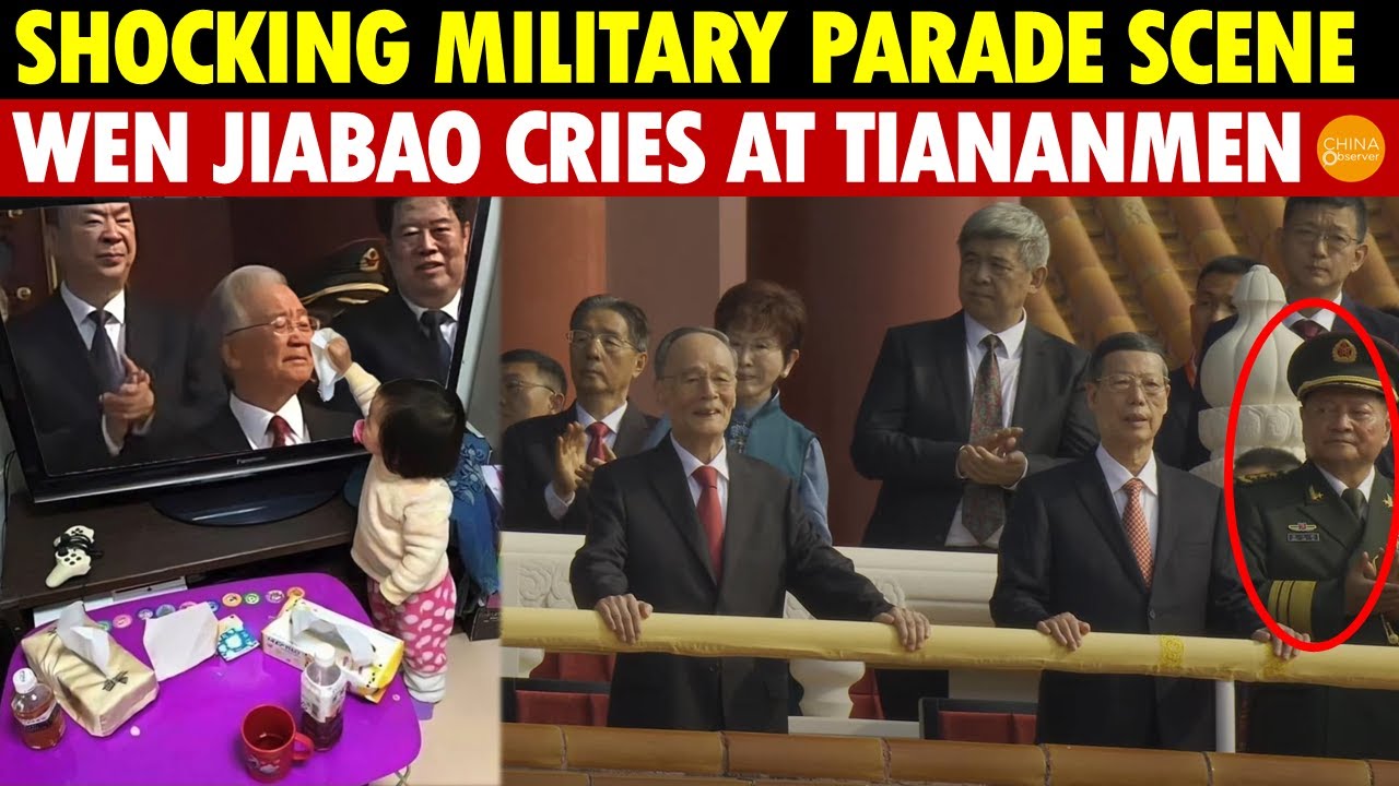Shocking Parade Scene: Wen Jiabao Cries at Tiananmen, Xi Trembles, WeChat Searches Soar 9650%