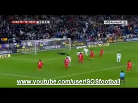 Real Madrid 3 - 2 Sevilla Highlight 06/03/2010