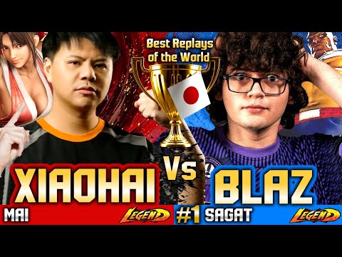 🔥 SF6 (BLAZ in JAPAN 🔥vs XIAOHAI) Mai ▰ Street Fighter 6 Gameplay High Level