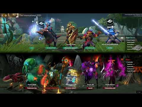[RU] Secret vs Fnatic |The International 10|Group Stage| Game 1|4liver & Sh4dowehhh