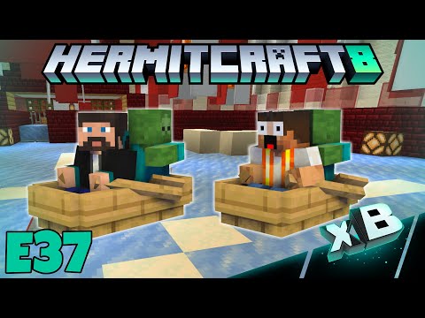 HermitCraft 8 | ZOMBIE BUMPER BOATS?! [E37]