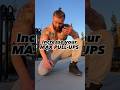 Increase Your Max Pull Ups Fast Calisthenics Pullups Calistenia