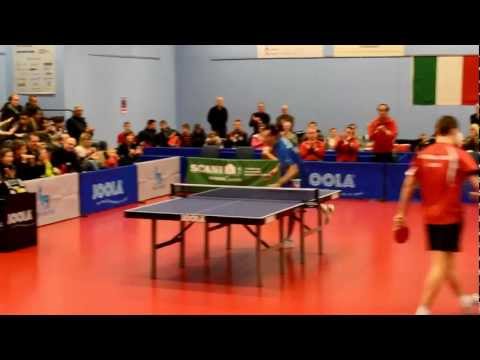 DANMARK - ITALIEN, Jonathan Groth vs Bobocica Mihai
