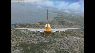Flight Simulator X videosu