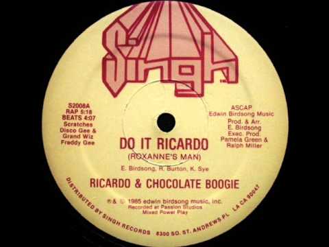 Video thumbnail for Do It Ricardo (Roxanne’s Man)