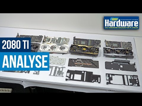 RTX 2080 Ti nackt | Analyse Kühler + PCB | FTW3 / AMP Extreme / Lightning Z / Hall of Fame