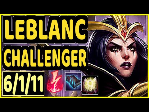 EVROT (LEBLANC) - 6/1/11 KDA MID CHALLENGER GAMEPLAY - BR